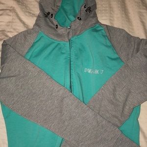 Gymshark zip up hoodie